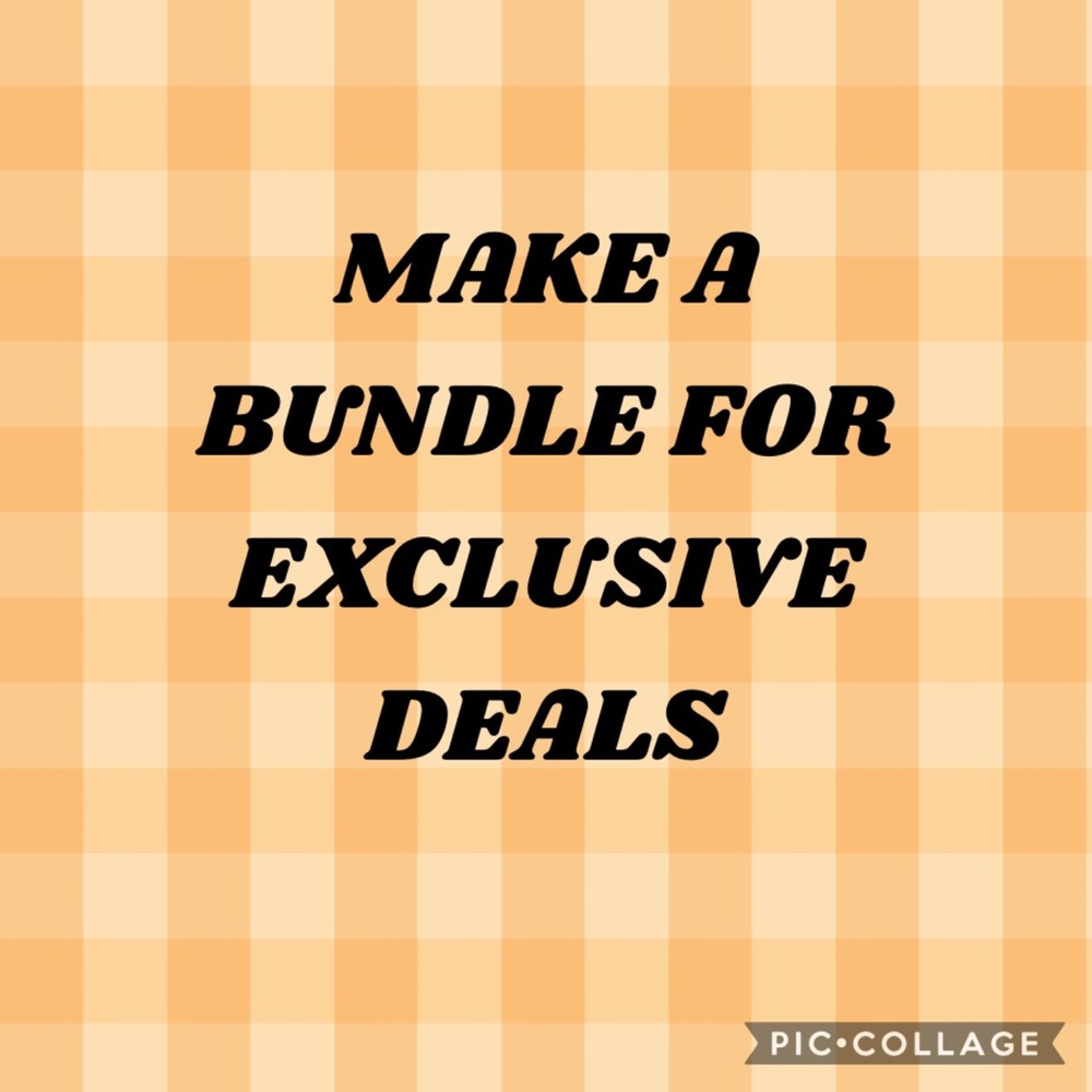 Make sure to buy in bulk for EXCLUSIVE deals💗💗